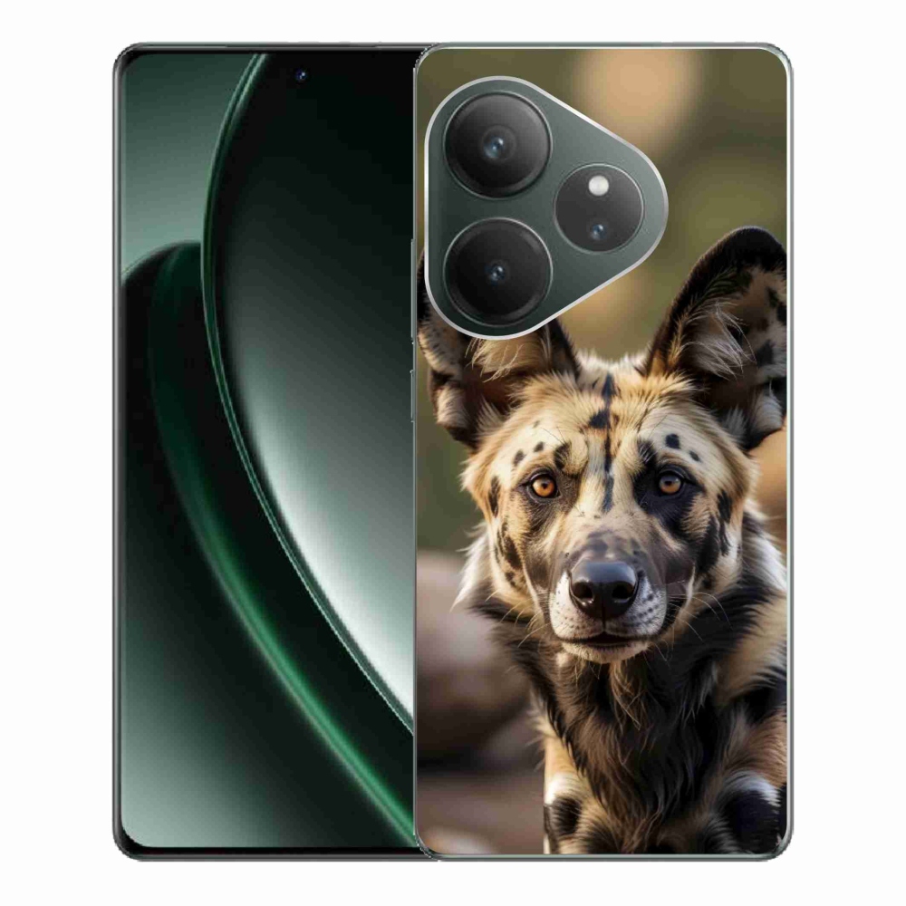 Gélový kryt mm Case na Realme GT 6 5G/GT 6T 5G - africký divoký pes