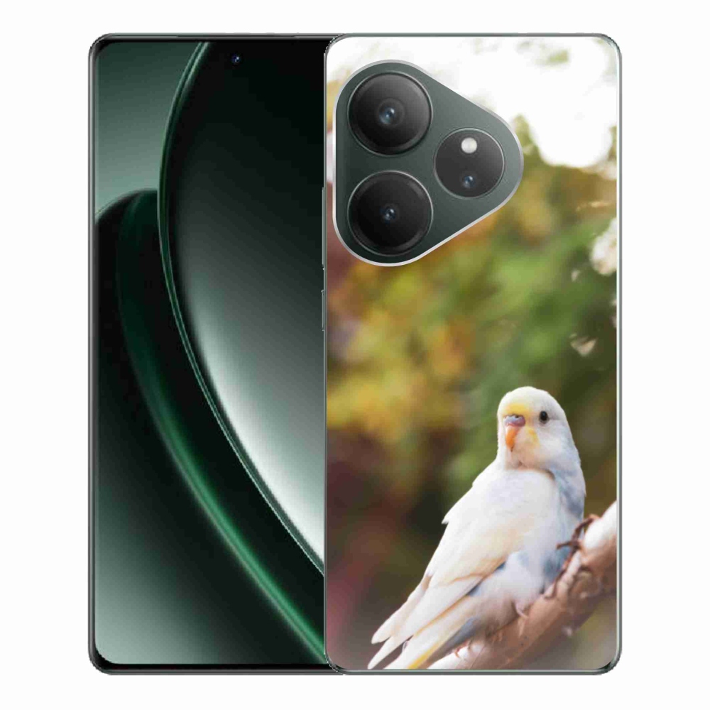 Gélový kryt mm Case na Realme GT 6 5G/GT 6T 5G - andulka biela