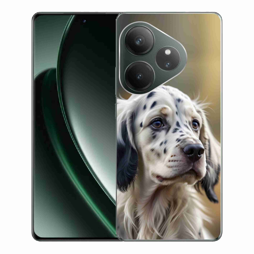 Gélový kryt mmCase na Realme GT 6 5G/GT 6T 5G - anglický seter