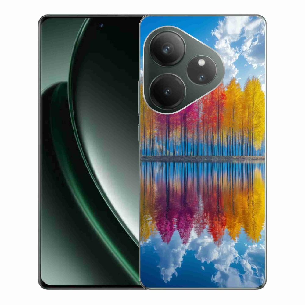 Gélový kryt mmCase na Realme GT 6 5G/GT 6T 5G - farebné stromy
