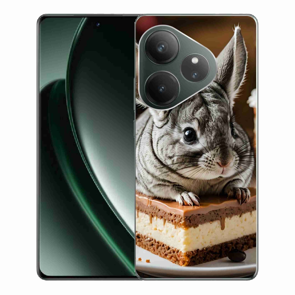 Gélový kryt mmCase na Realme GT 6 5G/GT 6T 5G - činčila