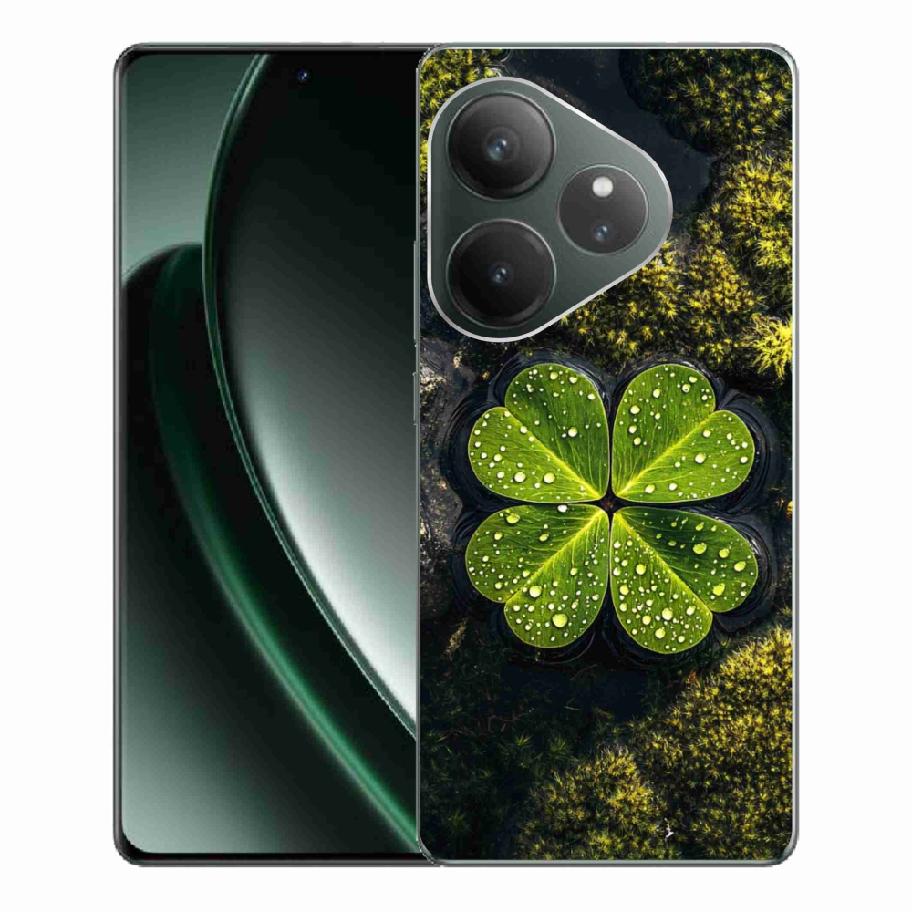Gélový kryt mmCase na Realme GT 6 5G/GT 6T 5G - štvorlístok