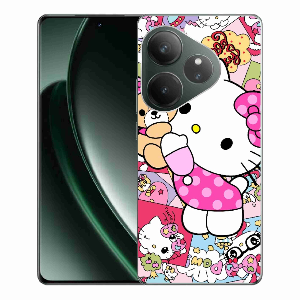 Gélový kryt mm Case na Realme GT 6 5G/GT 6T 5G - cute kitty