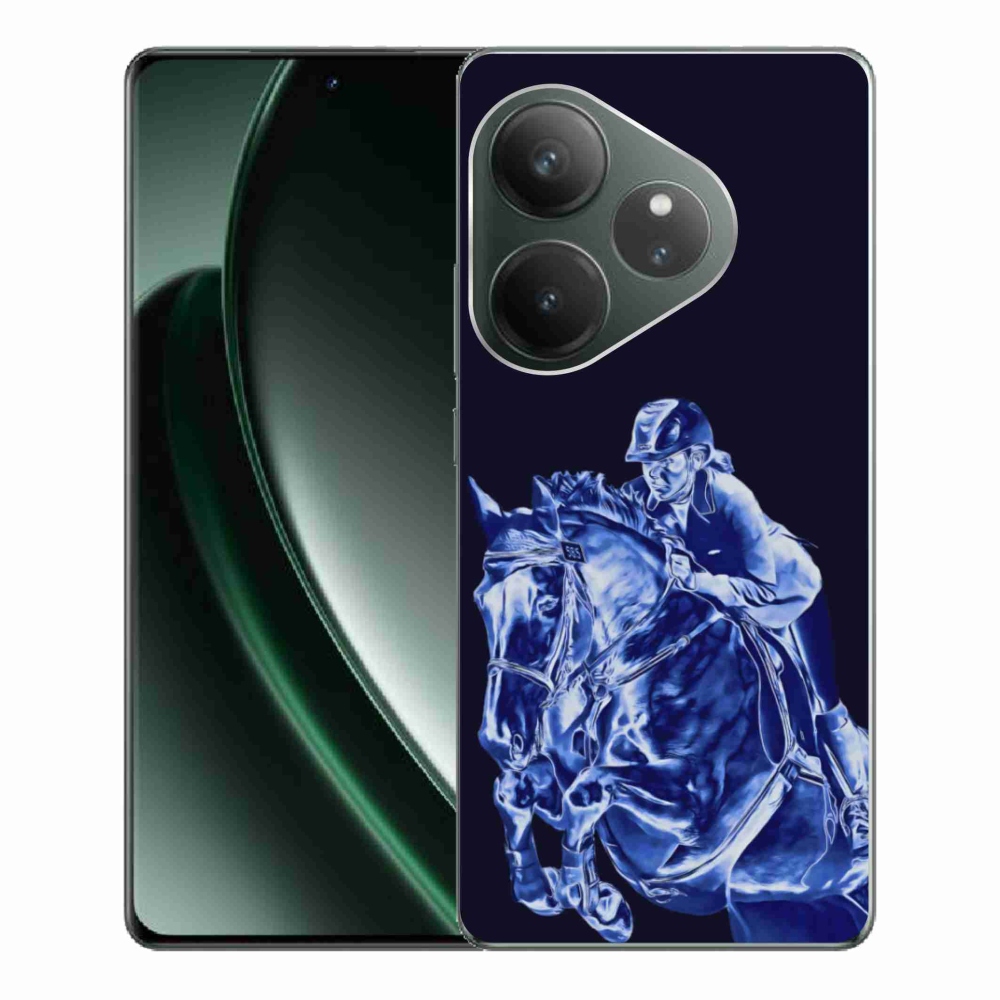 Gélový kryt mmCase na Realme GT 6 5G/GT 6T 5G - dostihový kôň