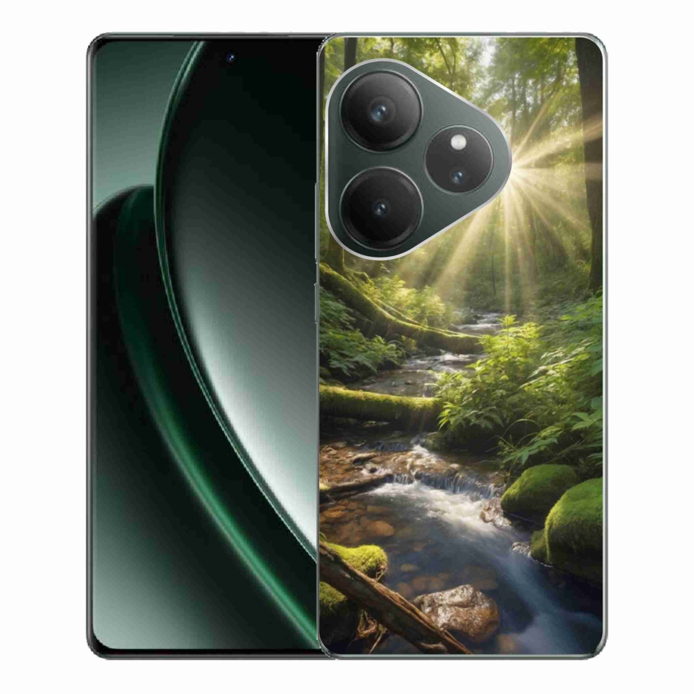 Gélový kryt mmCase na Realme GT 6 5G/GT 6T 5G - hlbina lesa