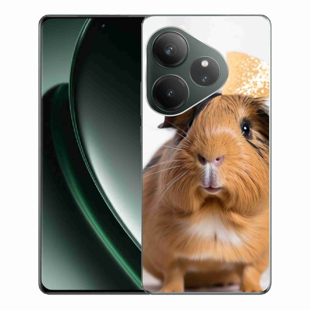 Gélový kryt mmCase na Realme GT 6 5G/GT 6T 5G - hnedé morča