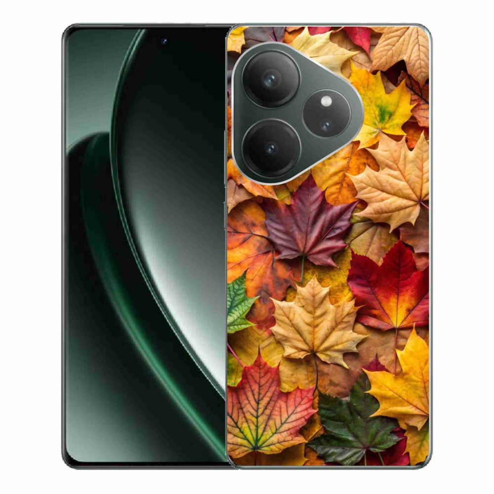 Gélový kryt mmCase na Realme GT 6 5G/GT 6T 5G - javorové listy 2