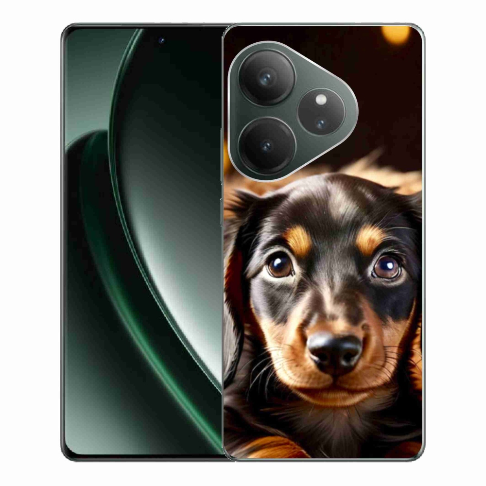 Gélový kryt mmCase na Realme GT 6 5G/GT 6T 5G - jazvečík