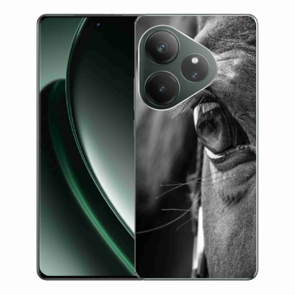 Gélový kryt mmCase na Realme GT 6 5G/GT 6T 5G - konský pohľad