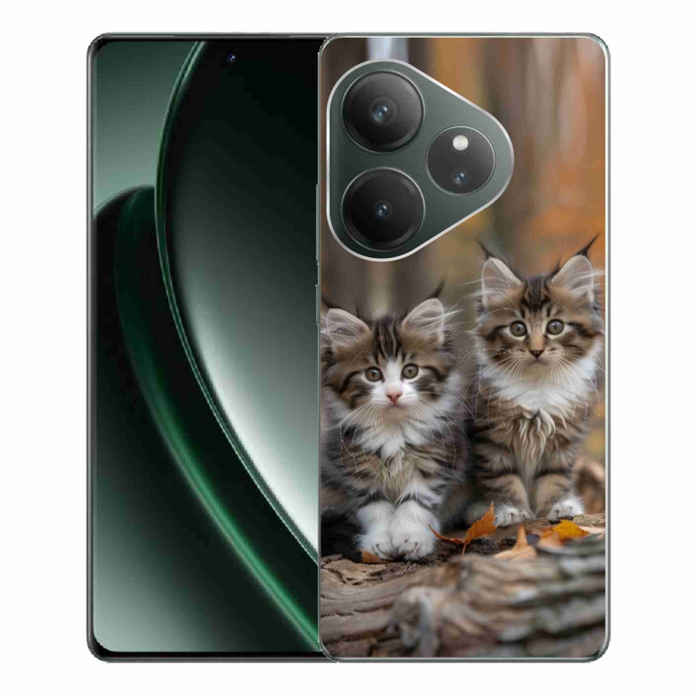 Gélový kryt mmCase na Realme GT 6 5G/GT 6T 5G - mačacie duo 3