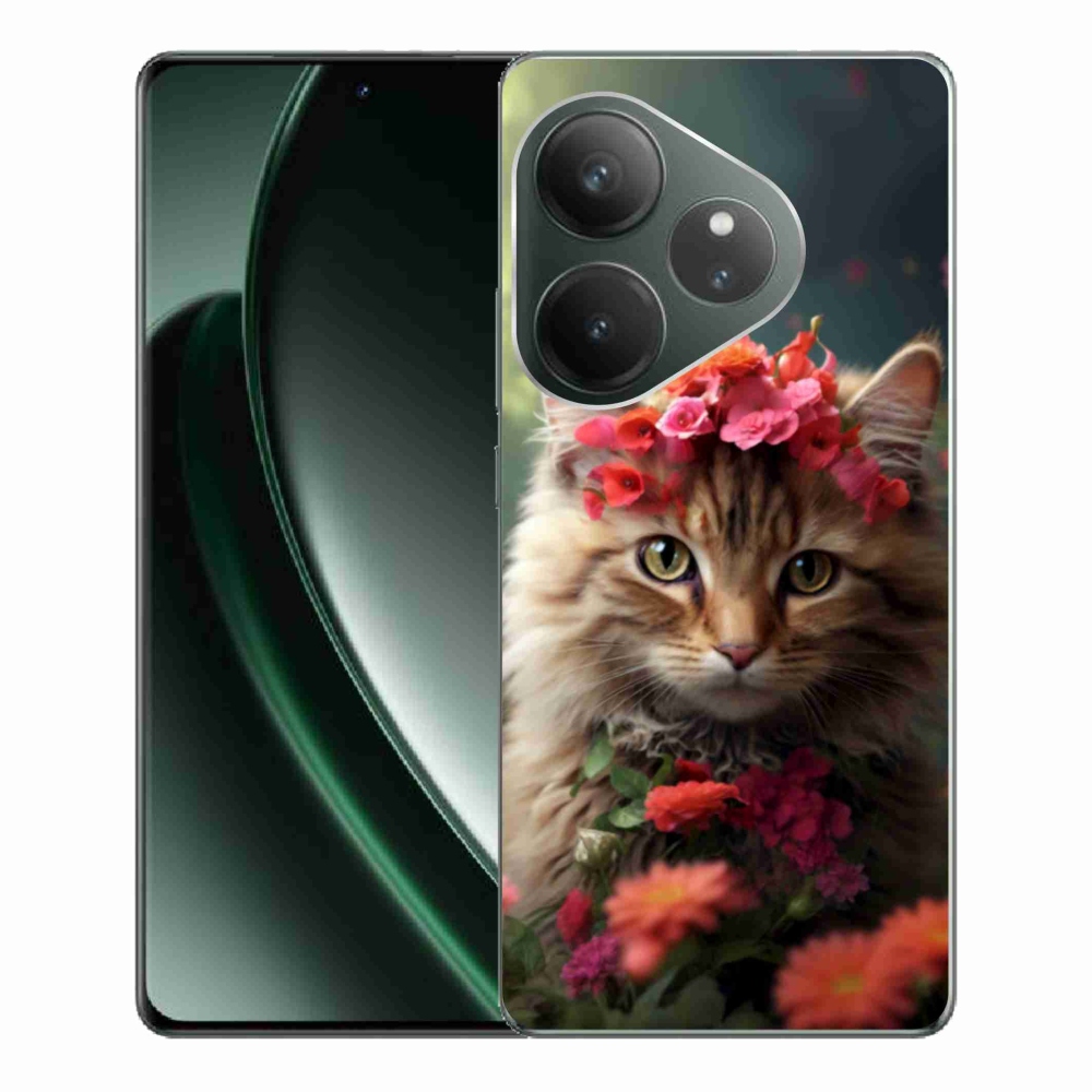 Gélový kryt mmCase na Realme GT 6 5G/GT 6T 5G - mačacia princezná