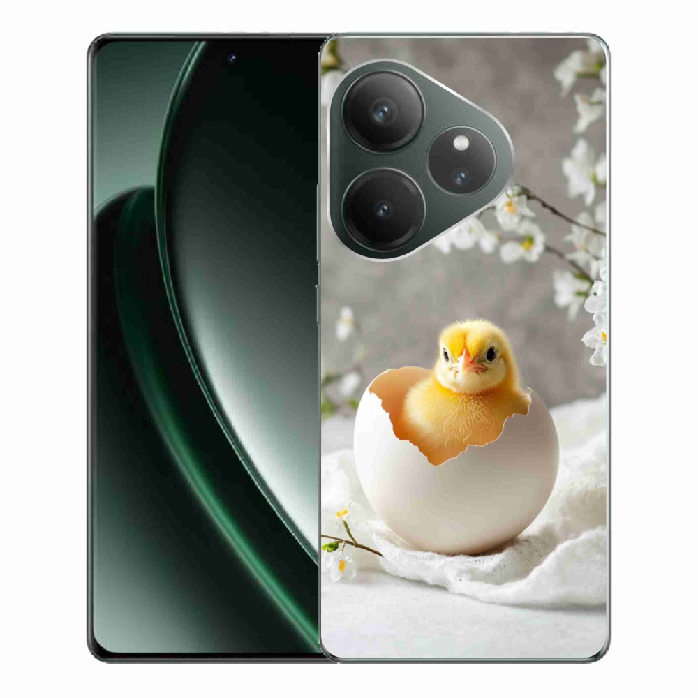 Gélový kryt mmCase na Realme GT 6 5G/GT 6T 5G - kuriatko