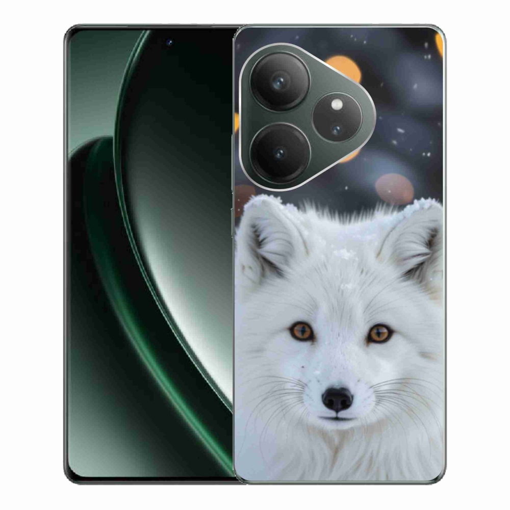 Gélový kryt mmCase na Realme GT 6 5G/GT 6T 5G - líška polárna