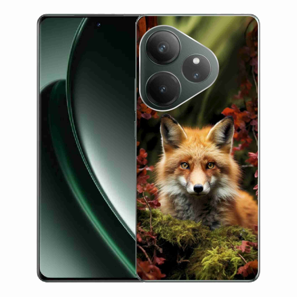 Gélový kryt mmCase na Realme GT 6 5G/GT 6T 5G - líška v lese