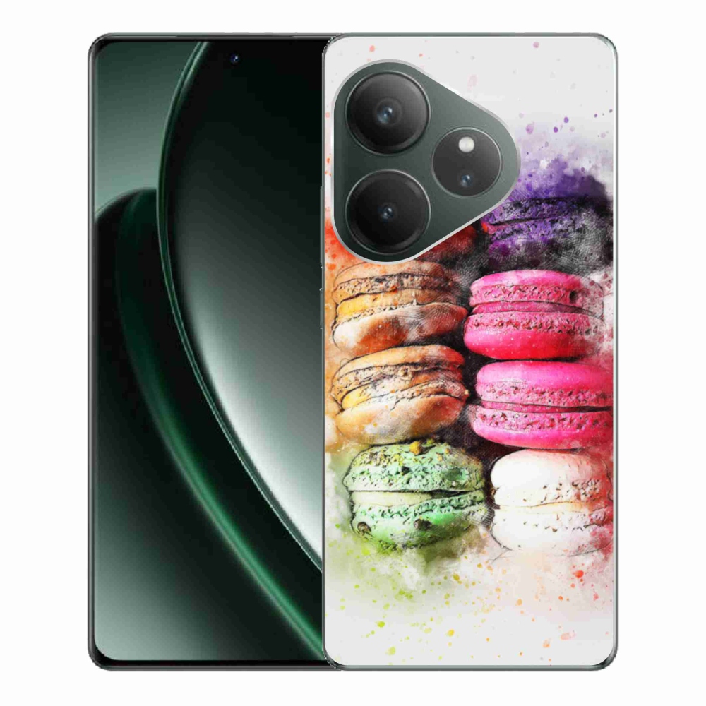 Gélový kryt mm Case na Realme GT 6 5G/GT 6T 5G - makrónky