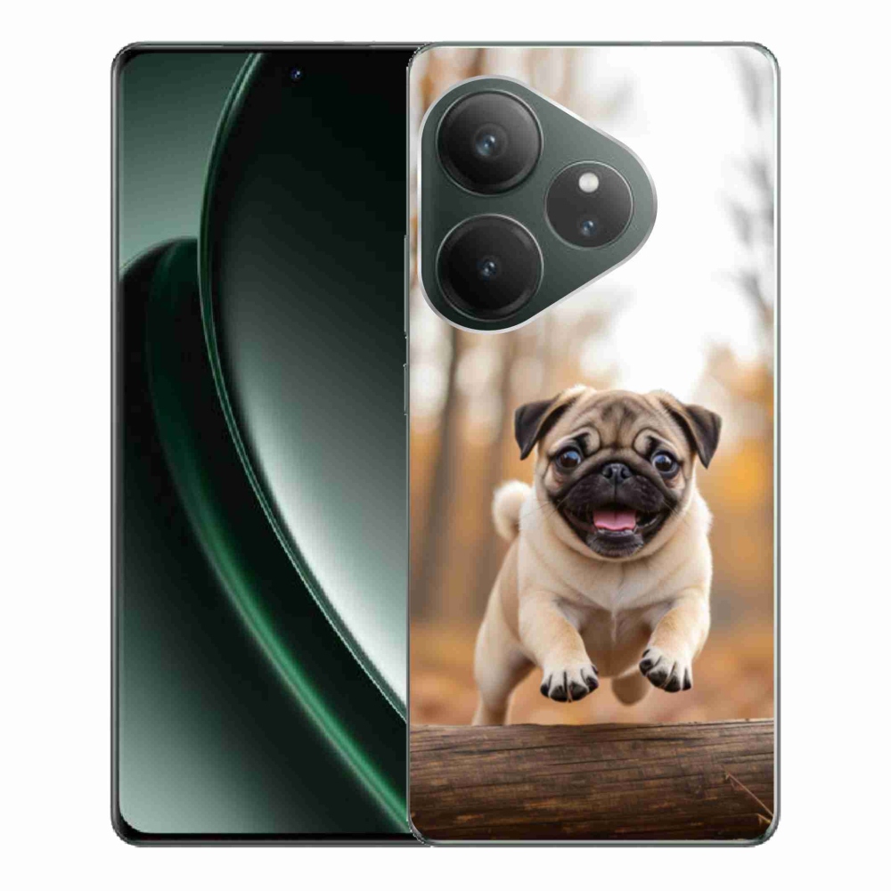Gélový kryt mmCase na Realme GT 6 5G/GT 6T 5G - mops 2