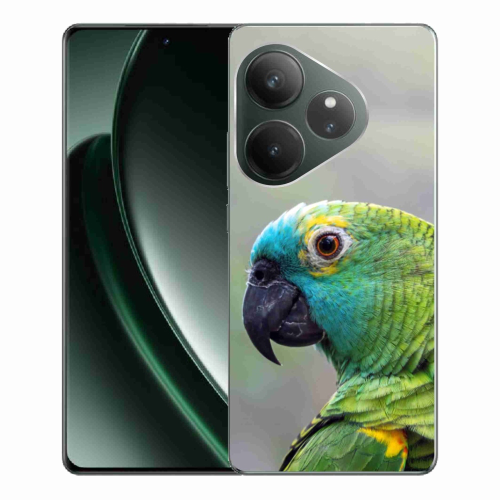 Gélový kryt mmCase na Realme GT 6 5G/GT 6T 5G - papagáj amazoňan
