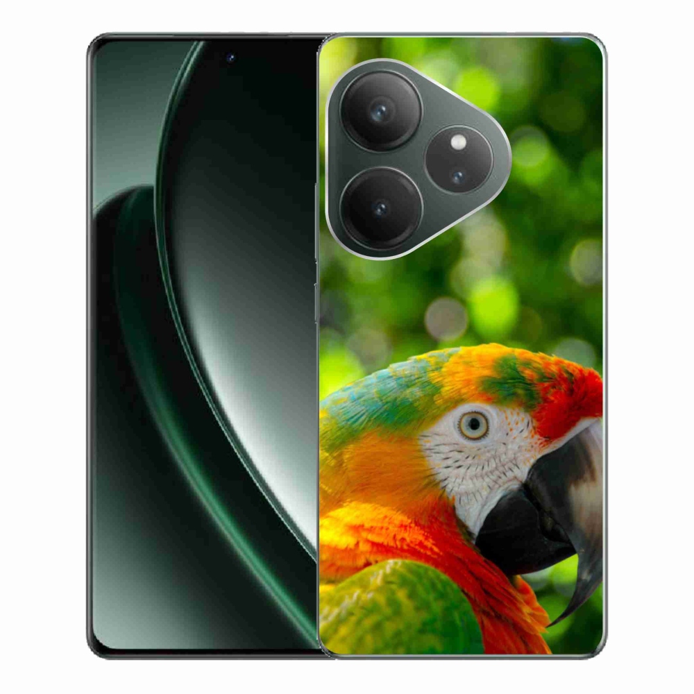 Gélový kryt mmCase na Realme GT 6 5G/GT 6T 5G - papagáj ara 3
