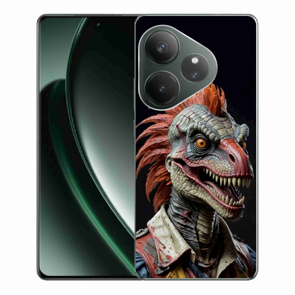 Gélový kryt mm Case na Realme GT 6 5G/GT 6T 5G - punk dinosaurus