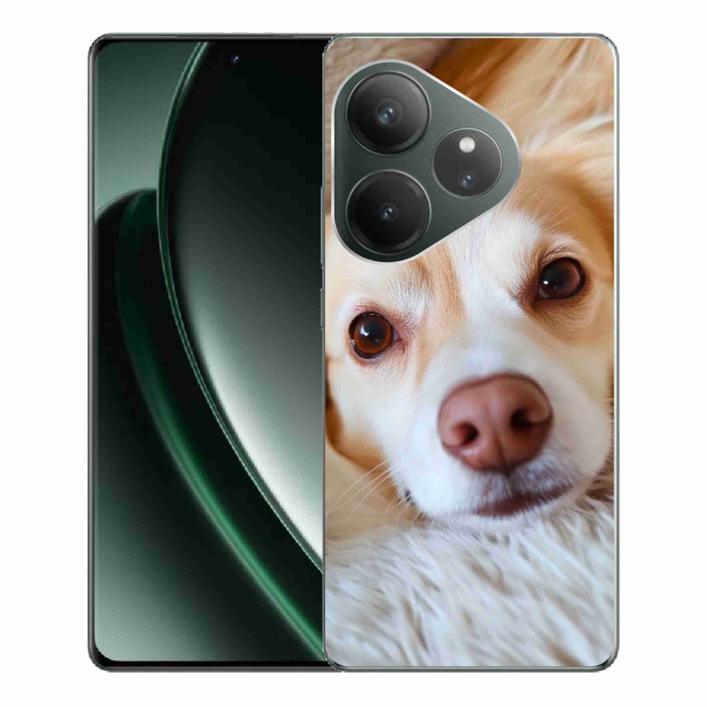 Gélový kryt mm Case na Realme GT 6 5G/GT 6T 5G - Roztomilá čivava