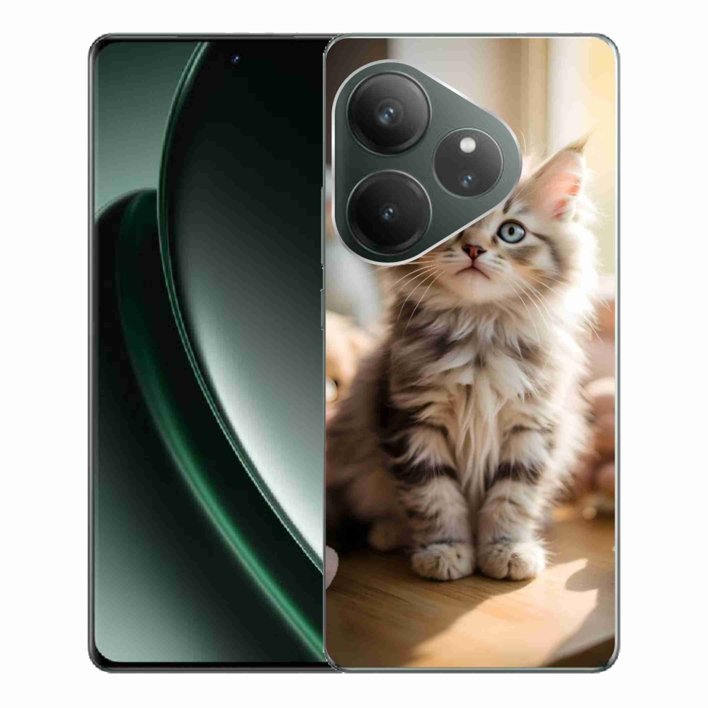 Gélový kryt mmCase na Realme GT 6 5G/GT 6T 5G - roztomilé mačiatko 10