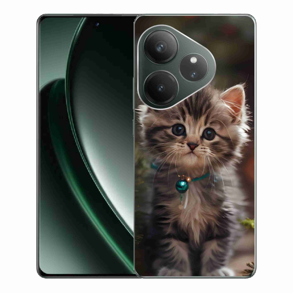 Gélový kryt mmCase na Realme GT 6 5G/GT 6T 5G - roztomilé mačiatko 11
