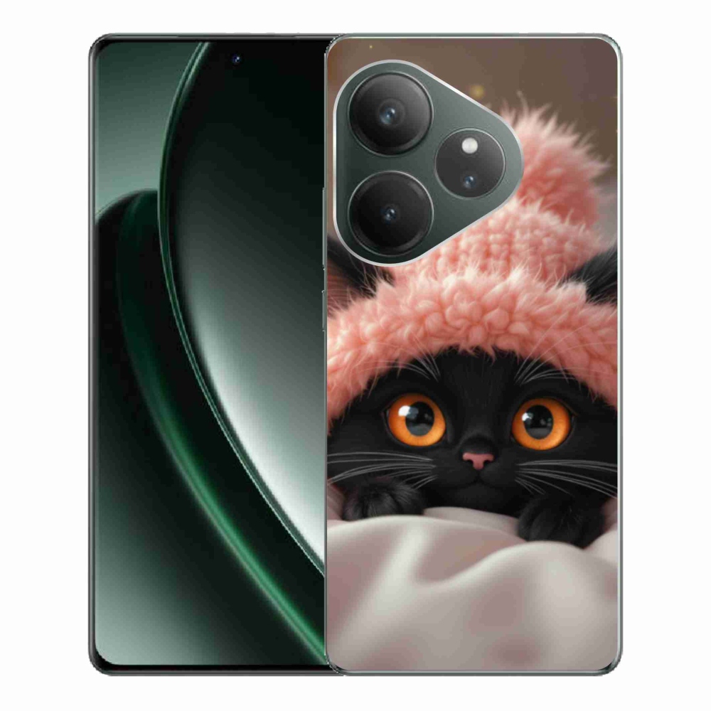 Gélový kryt mmCase na Realme GT 6 5G/GT 6T 5G - roztomilé mačiatko 7