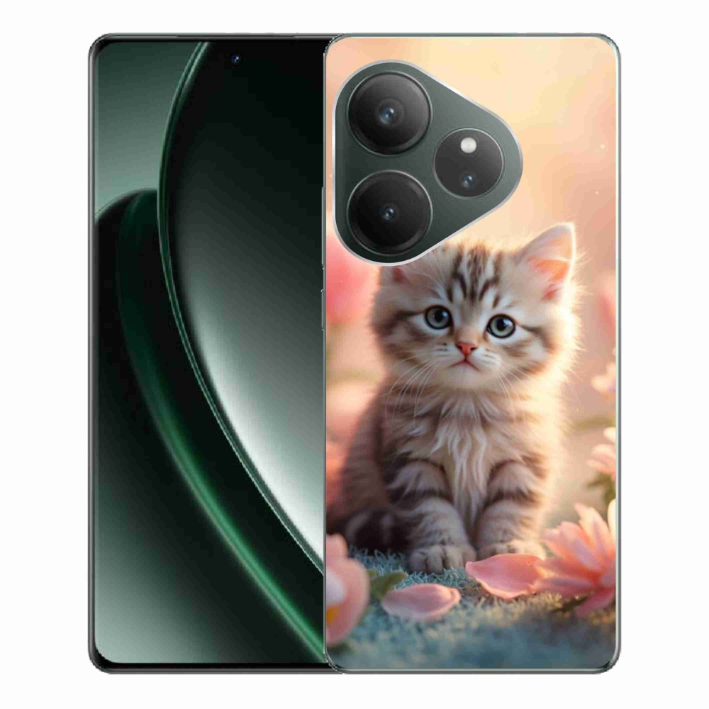 Gélový kryt mmCase na Realme GT 6 5G/GT 6T 5G - roztomilé mačiatko 8