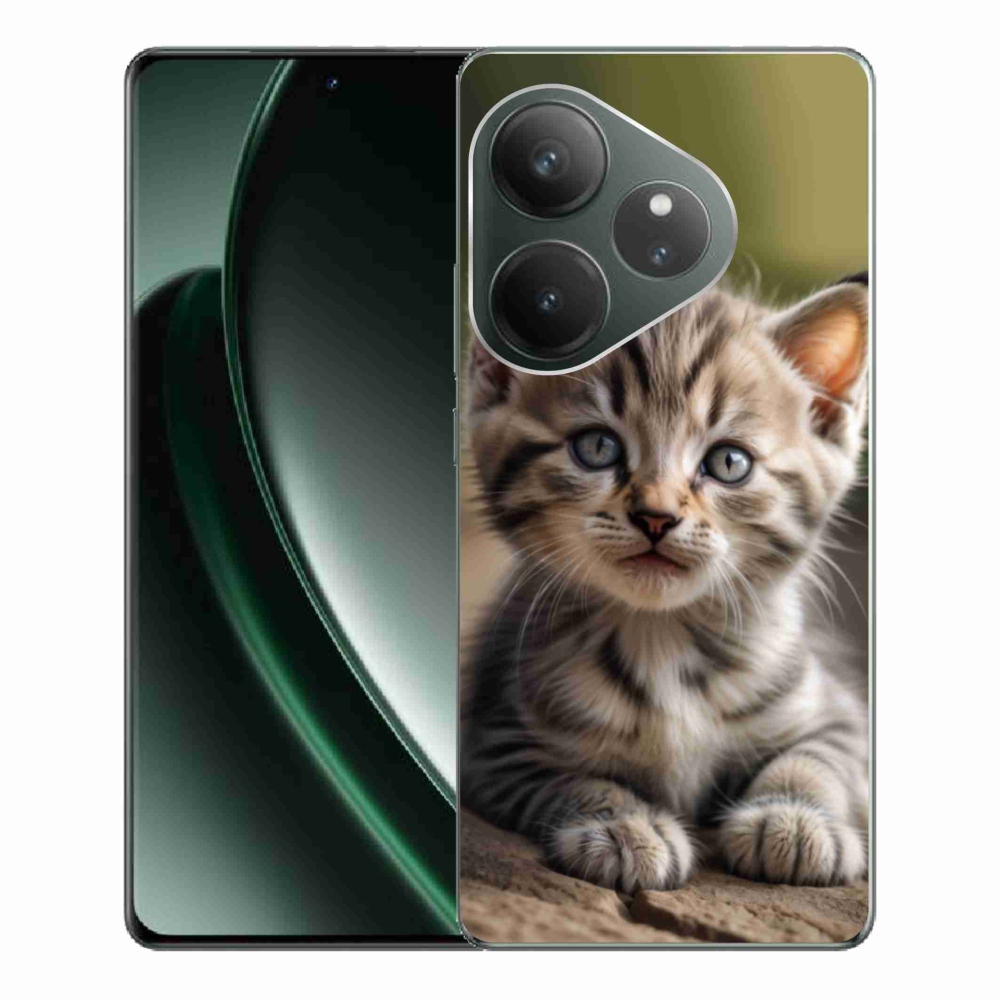 Gélový kryt mmCase na Realme GT 6 5G/GT 6T 5G - roztomilé mačiatko 9