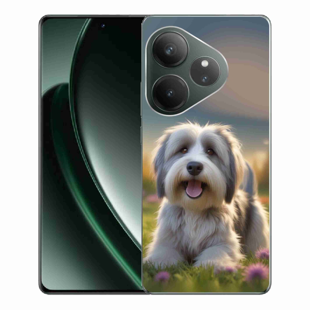 Gélový kryt mmCase na Realme GT 6 5G/GT 6T 5G - roztomilý havanský psík