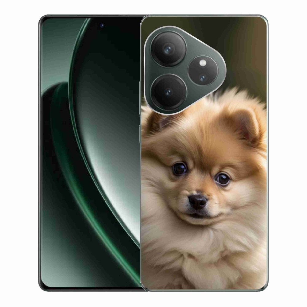 Gélový kryt mm Case na Realme GT 6 5G/GT 6T 5G - roztomilý pomeranian 2