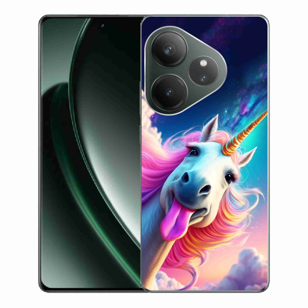 Gélový kryt mmCase na Realme GT 6 5G/GT 6T 5G - šialený jednorožec