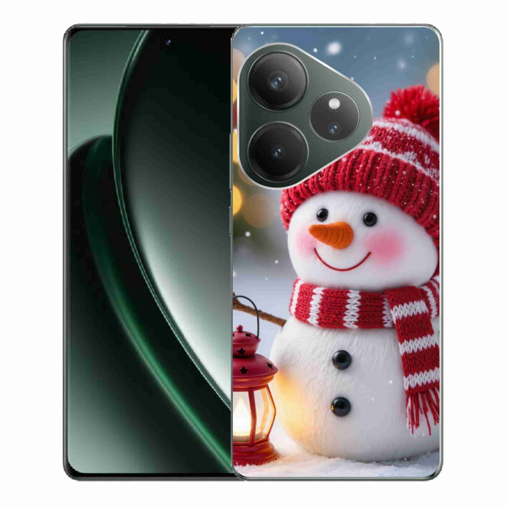Gélový kryt mmCase na Realme GT 6 5G/GT 6T 5G - snehuliak 2