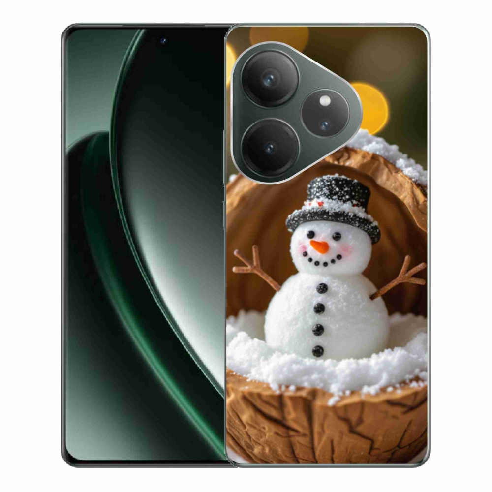 Gélový kryt mmCase na Realme GT 6 5G/GT 6T 5G - snehuliak 4