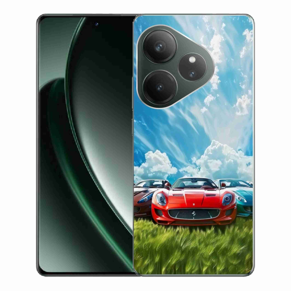 Gélový kryt mmCase na Realme GT 6 5G/GT 6T 5G - športové vozidlá