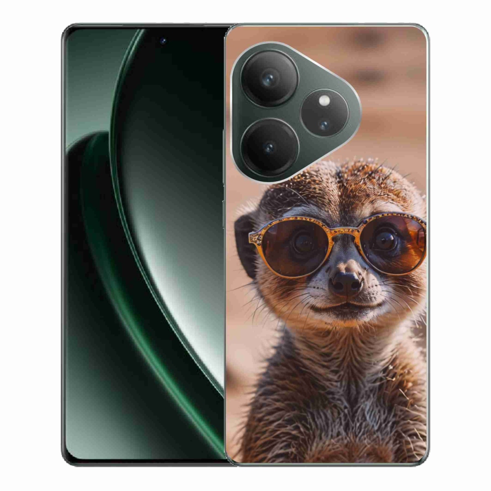 Gélový kryt mmCase na Realme GT 6 5G/GT 6T 5G - štýlová surikata