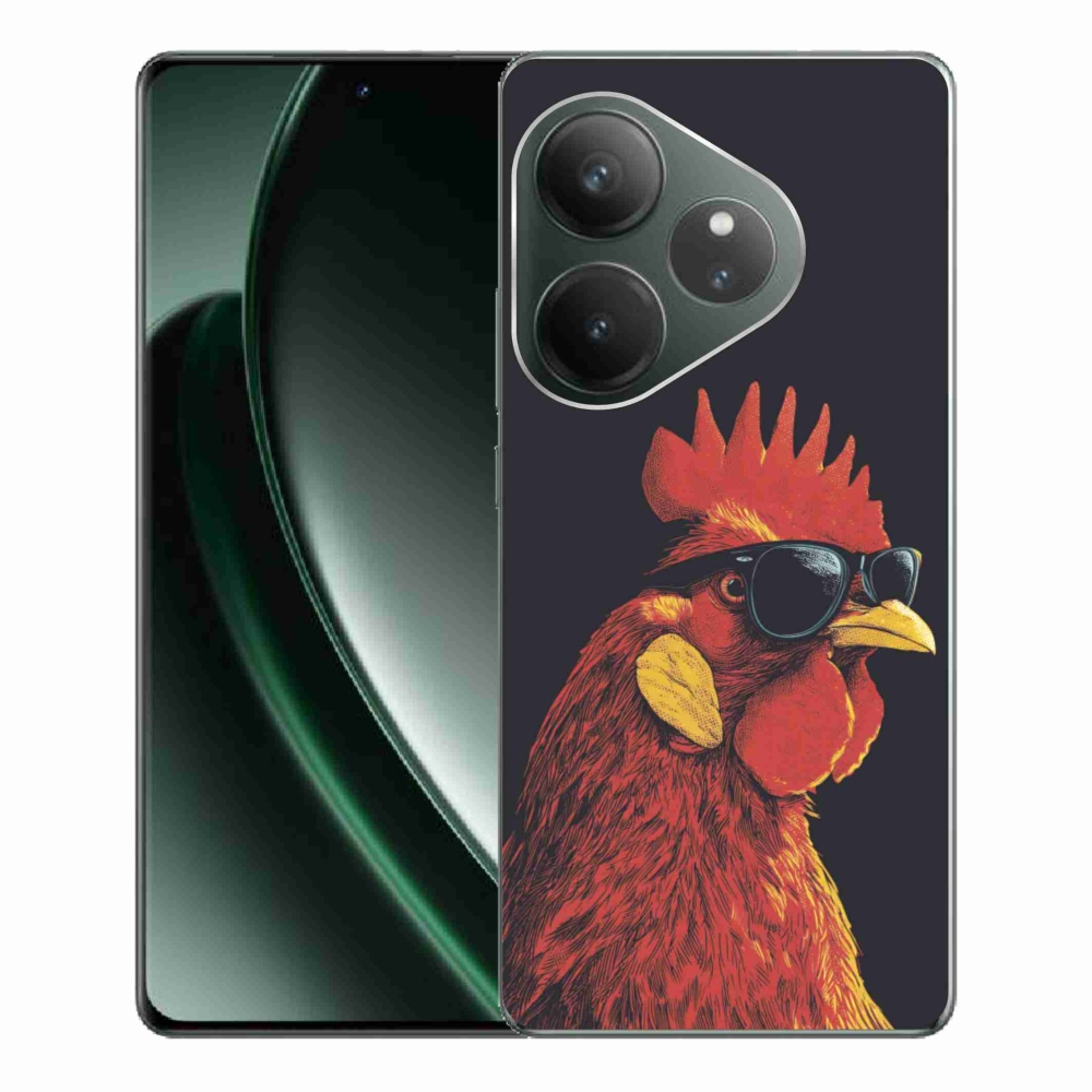 Gélový kryt mmCase na Realme GT 6 5G/GT 6T 5G - štýlový kohút
