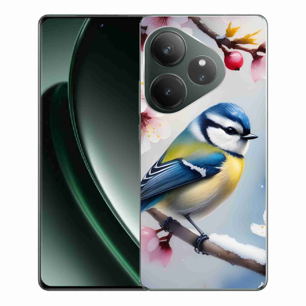 Gélový kryt mm Case na Realme GT 6 5G/GT 6T 5G - sýkorka