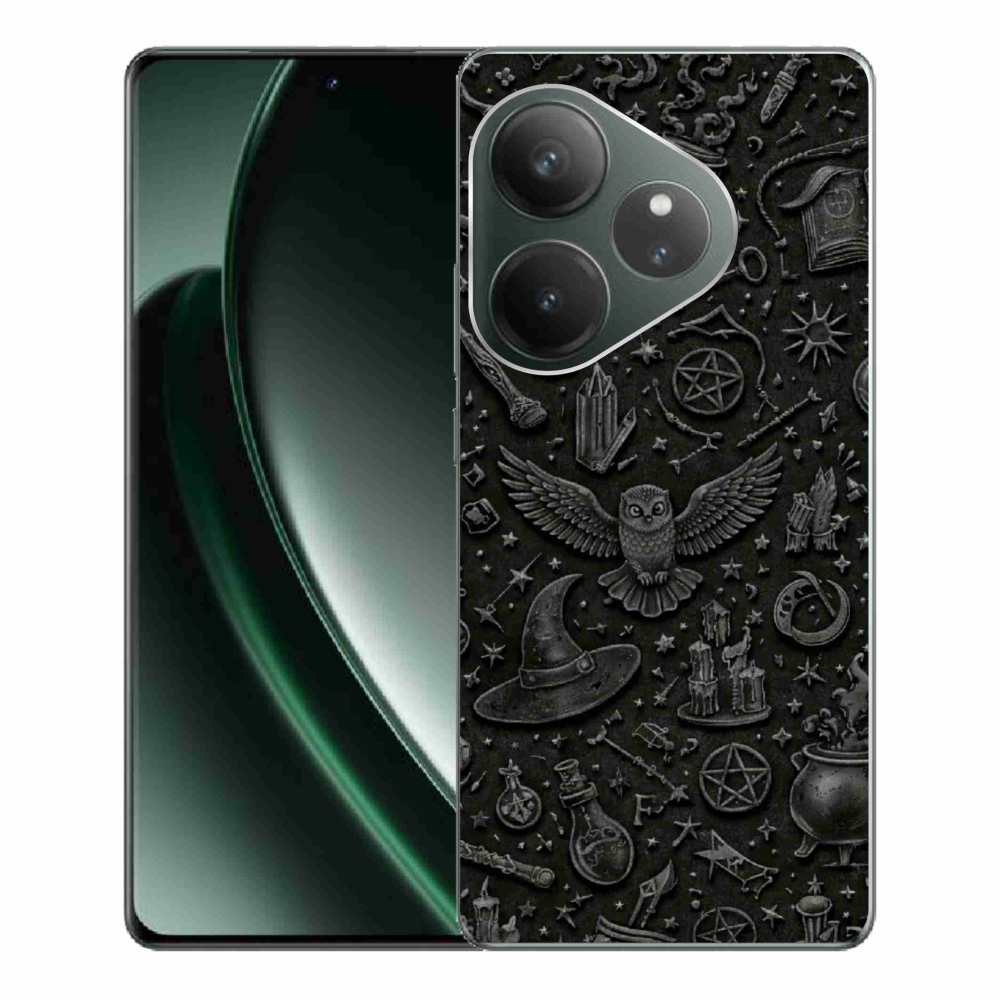 Gélový kryt mm Case na Realme GT 6 5G/GT 6T 5G - tmavý magický svet