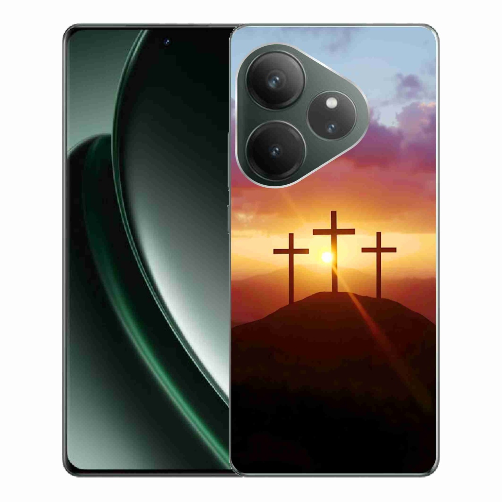 Gélový kryt mmCase na Realme GT 6 5G/GT 6T 5G - tri kríža