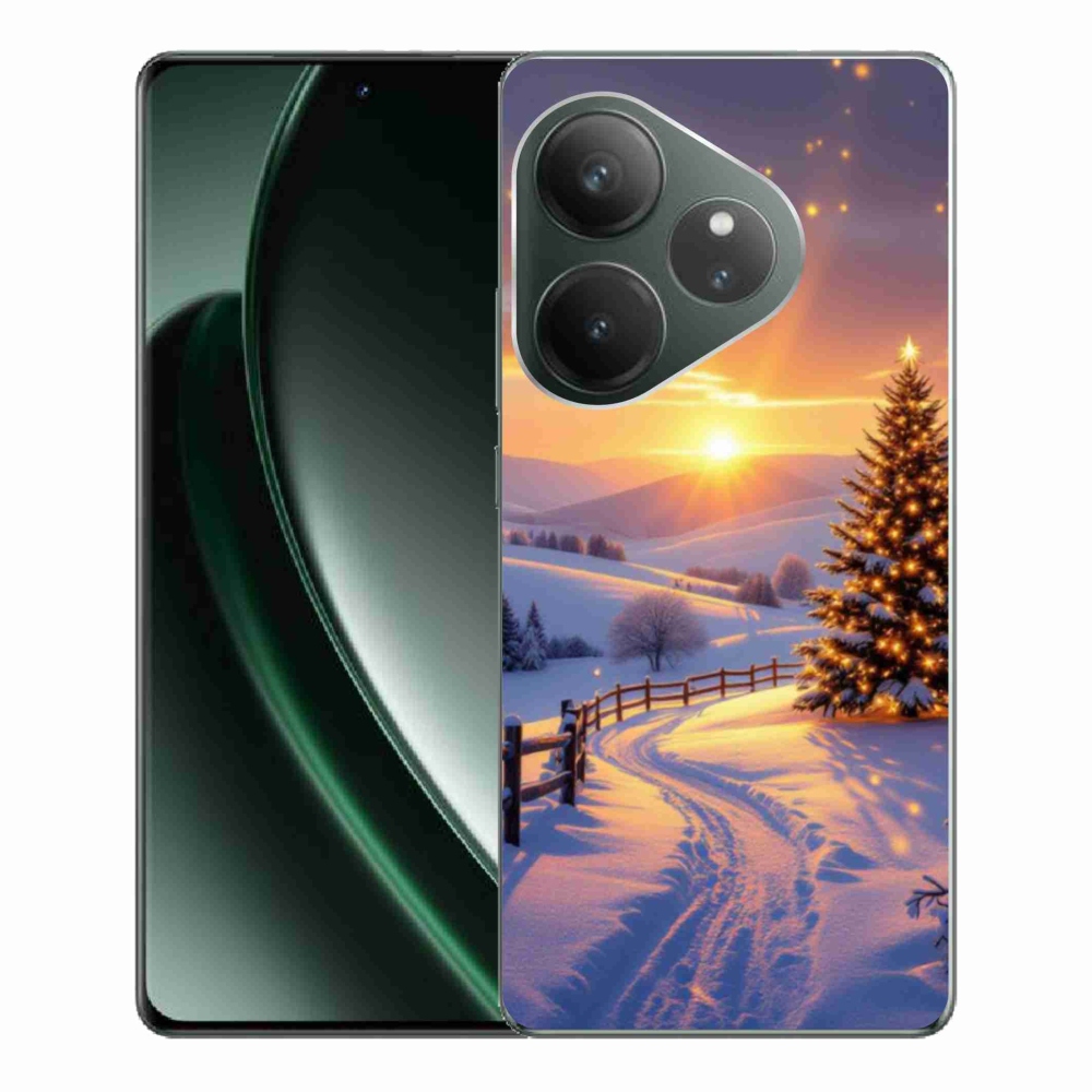 Gélový kryt mmCase na Realme GT 6 5G/GT 6T 5G - zimná krajina