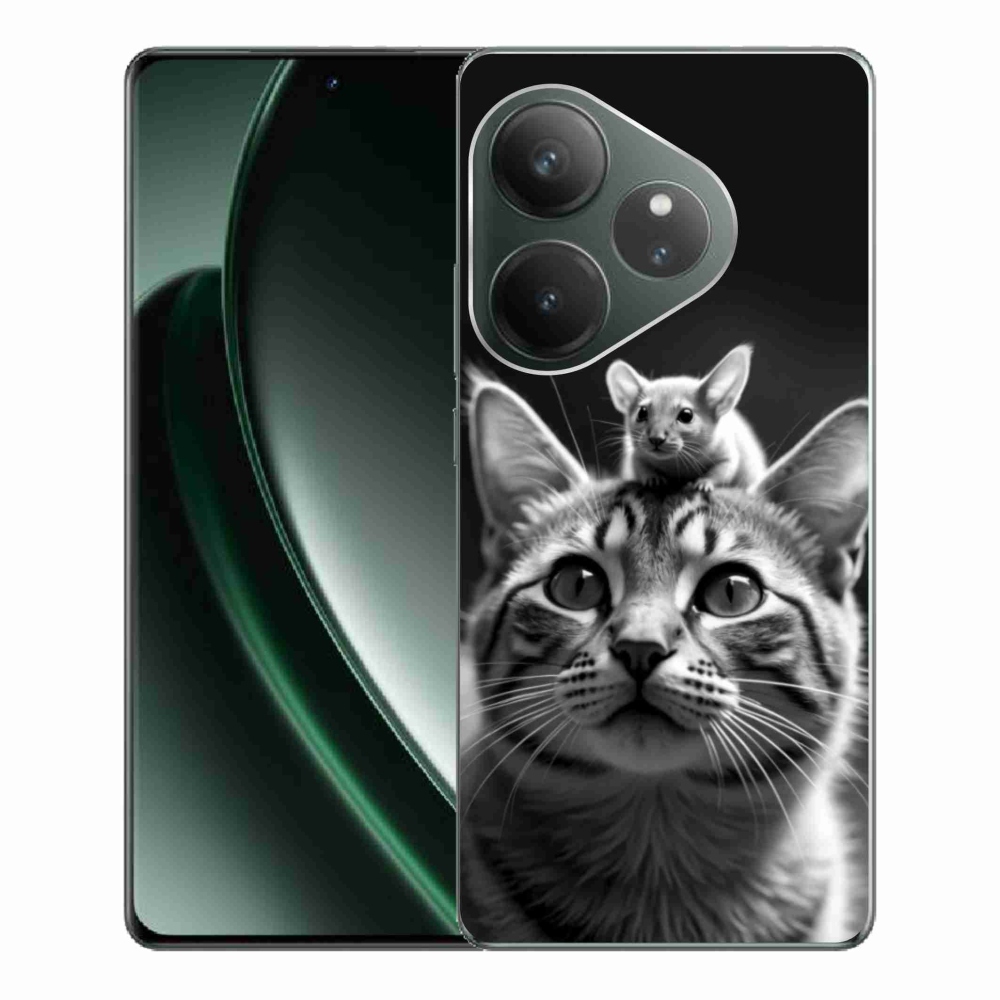 Gélový kryt mmCase na Realme GT 6 5G/GT 6T 5G - zvieracie priateľstvo 2