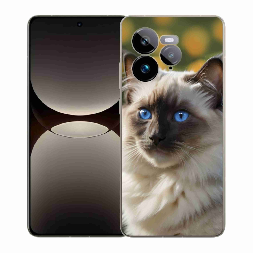 Gélový kryt mmCase na Realme GT 7 Pro 5G - biely ragdoll