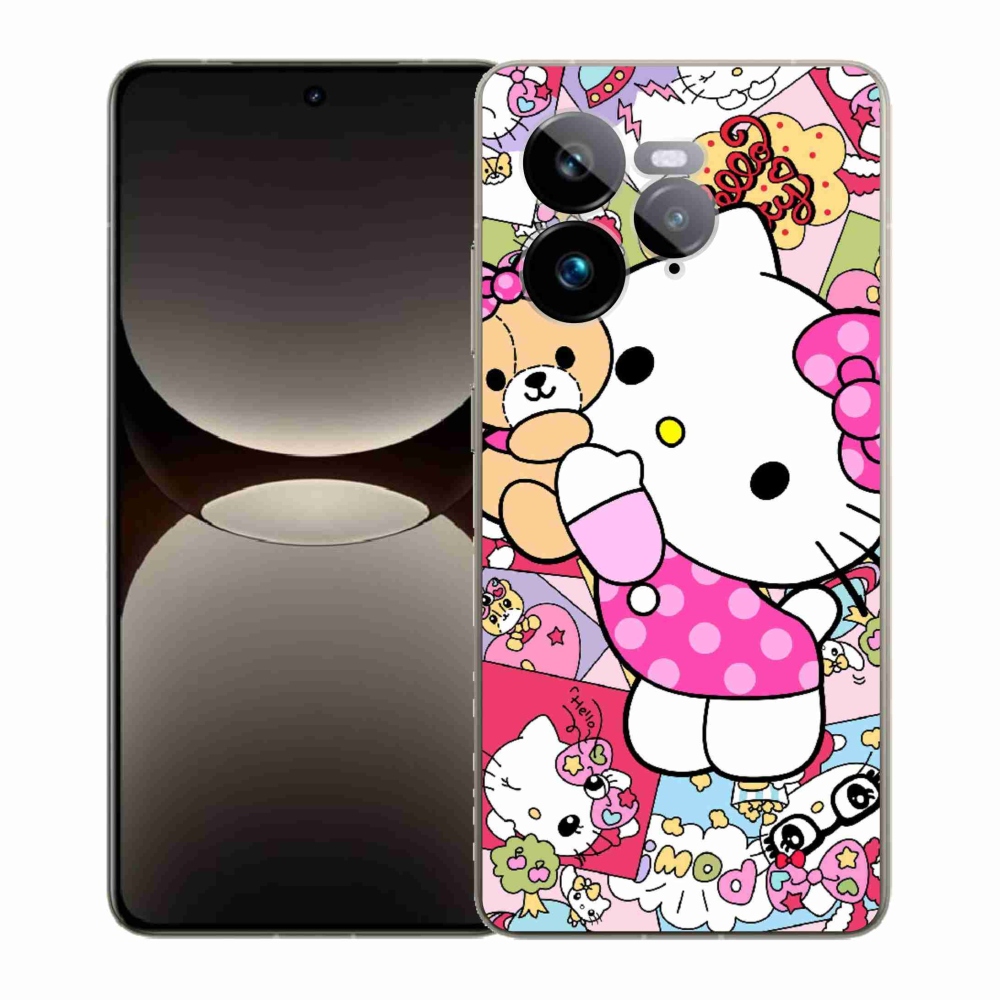 Gélový kryt mmCase na Realme GT 7 Pro 5G - cute kitty