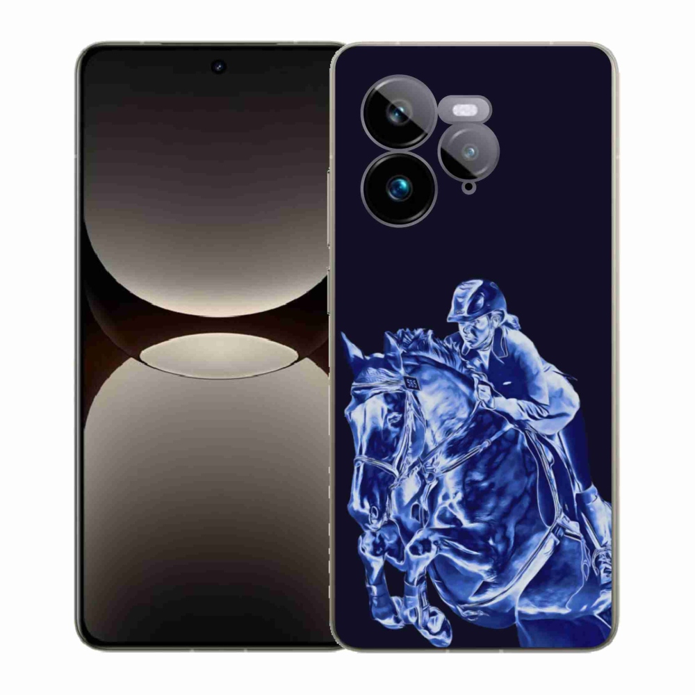 Gélový kryt mmCase na Realme GT 7 Pro 5G - dostihový kôň