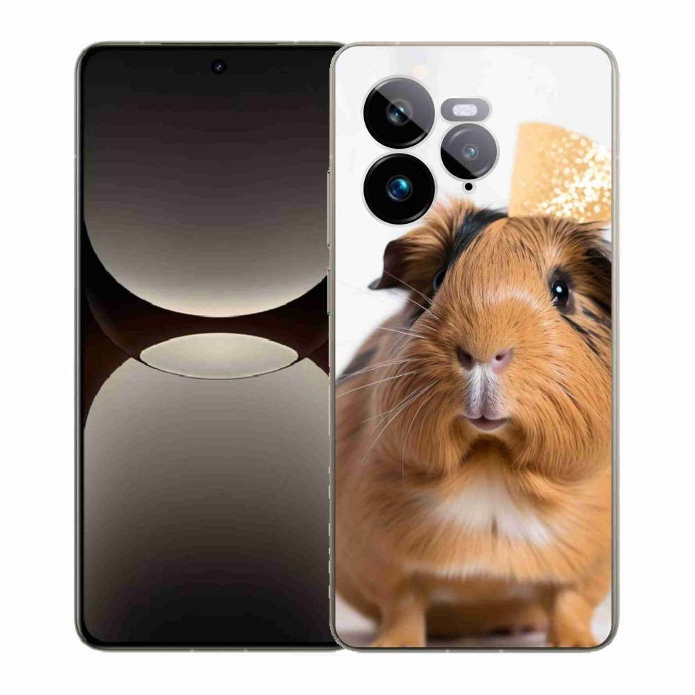 Gélový kryt mmCase na Realme GT 7 Pro 5G - hnedé morča