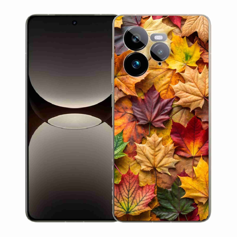 Gélový kryt mmCase na Realme GT 7 Pro 5G - javorové listy 2