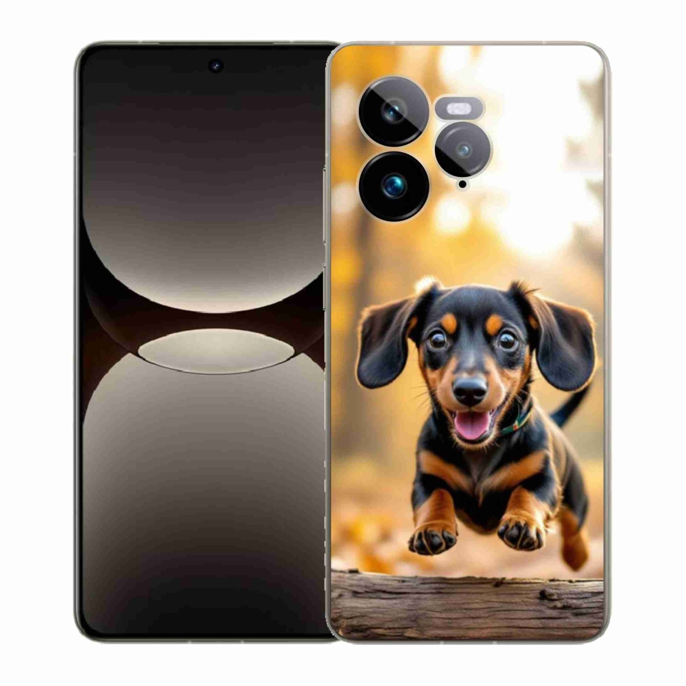 Gélový kryt mmCase na Realme GT 7 Pro 5G - jazvečík 2