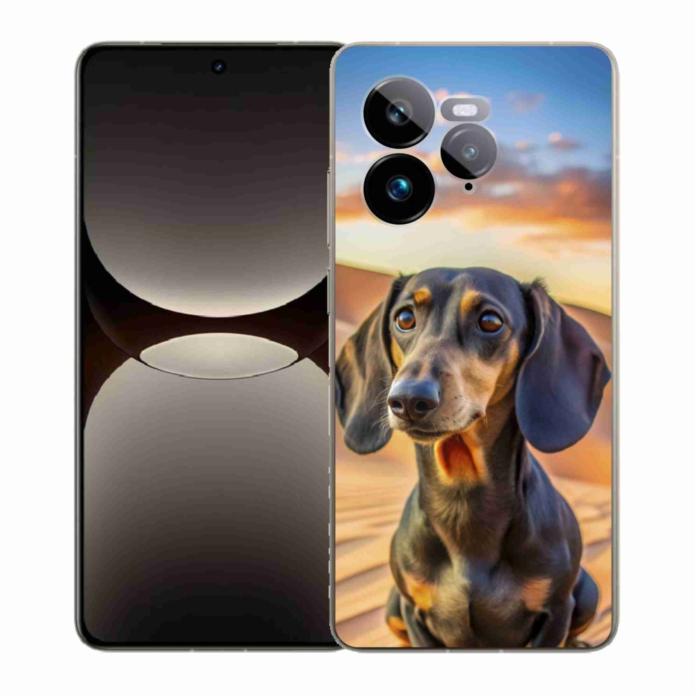 Gélový kryt mmCase na Realme GT 7 Pro 5G - jazvečík 3