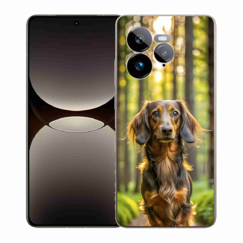 Gélový kryt mmCase na Realme GT 7 Pro 5G - jazvečík 4